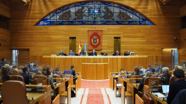 Intervención do presidente do Parlamento de Galicia co gallo do 40 aniversario do referendo do Estatuto de Autonomía de Galicia 